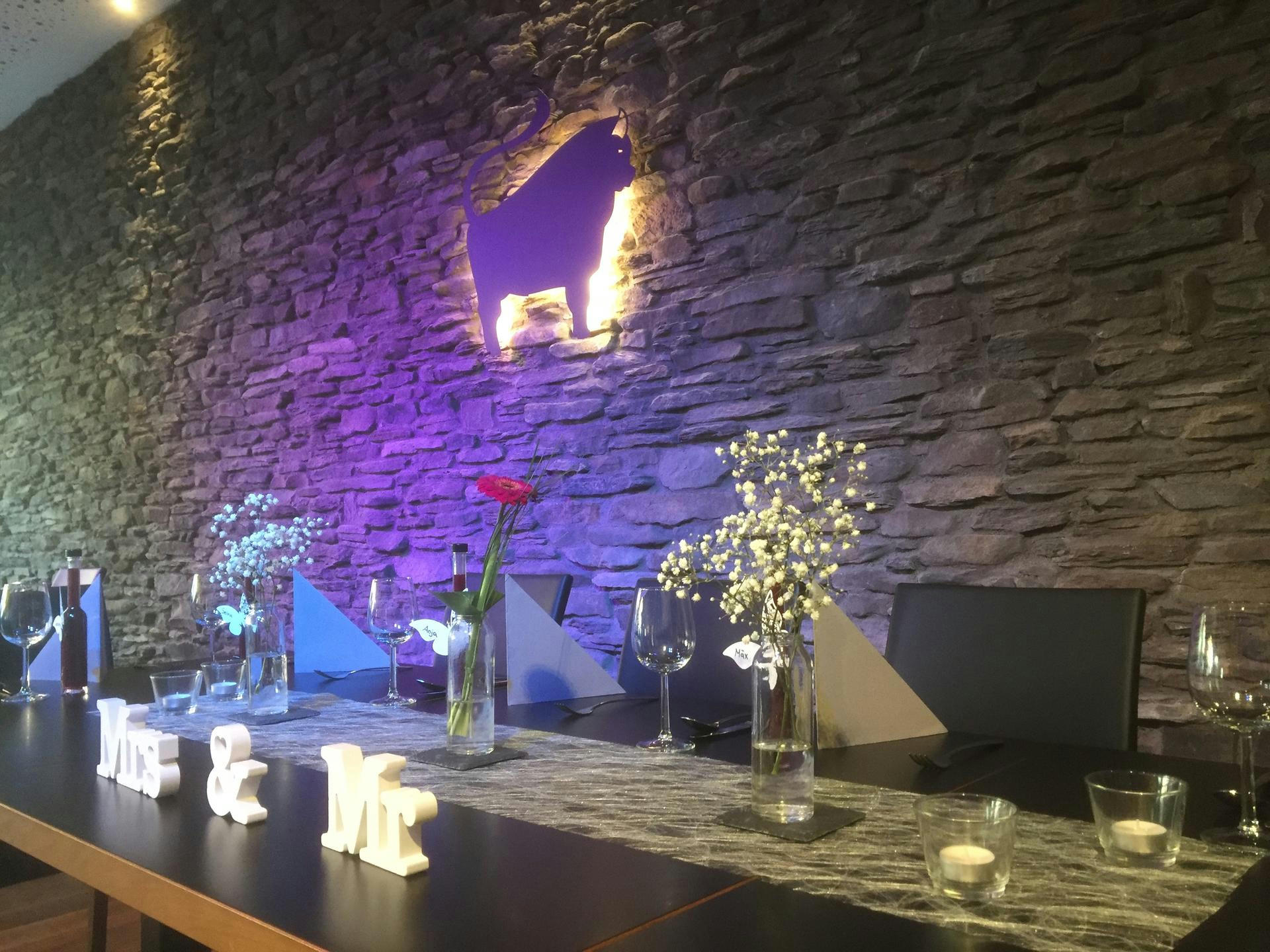 Metzgerei Schatz Catering Tisch